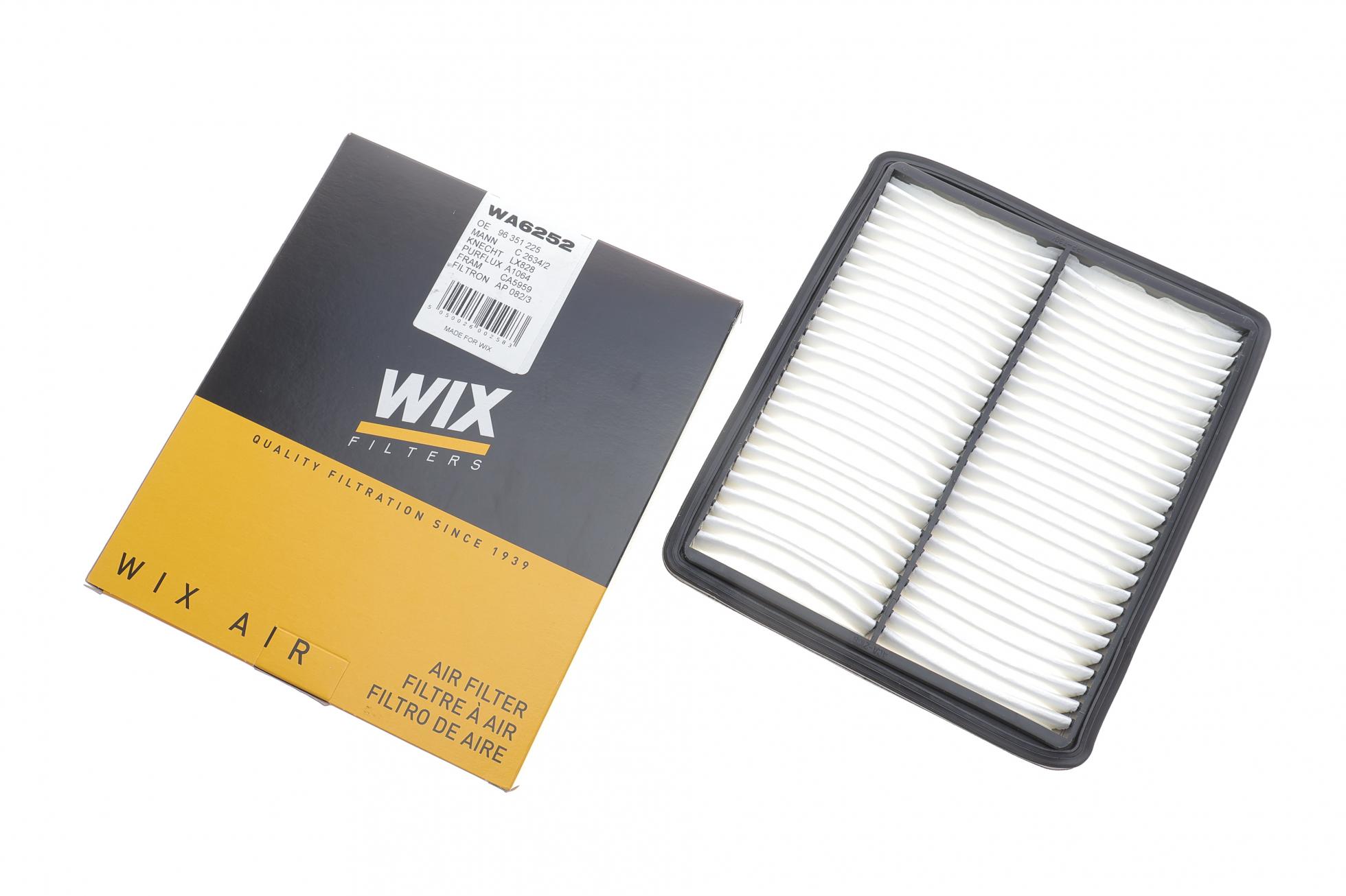 WA6252 WIX FILTERS